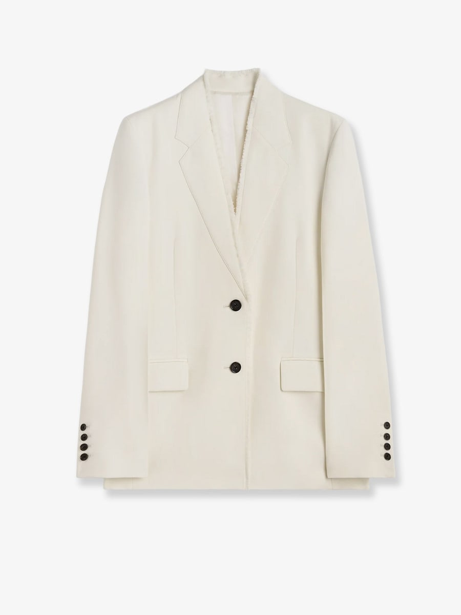 Toteme Raw lapel blazer