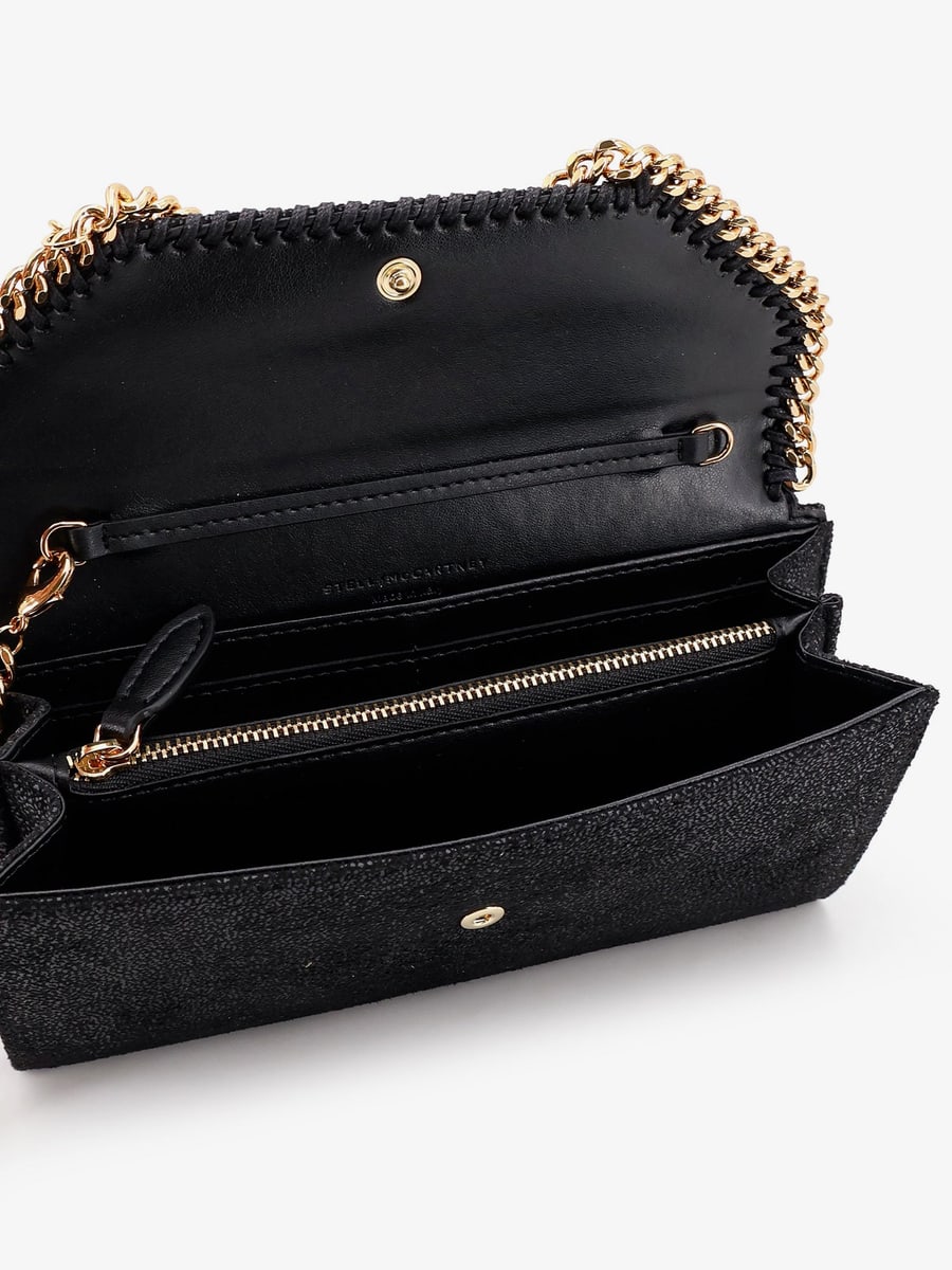 Stella McCartney Falabella Shaggy Deer fabric wallet, view 3