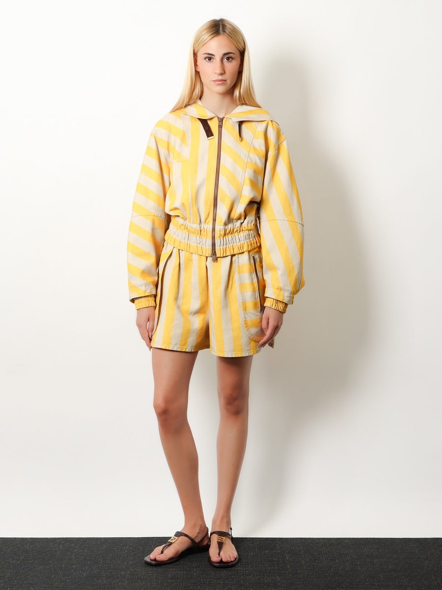Fendi Cotton and linen jacket, view 2
