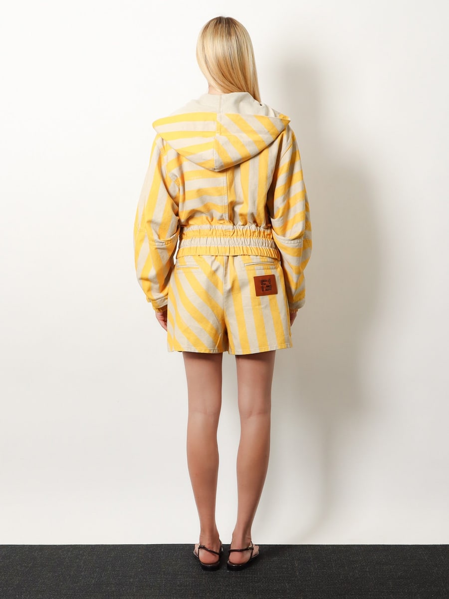 Fendi Cotton and linen jacket, view 3