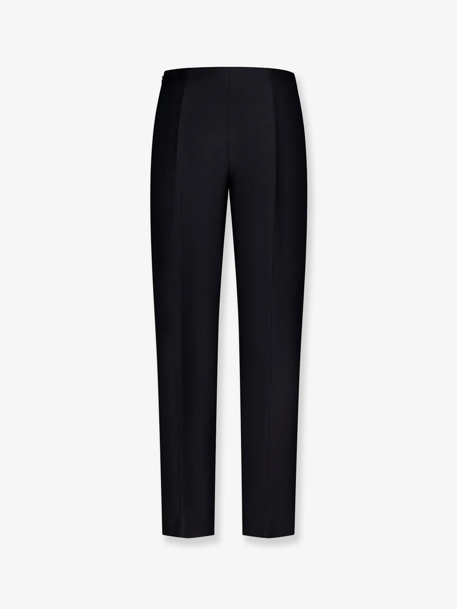 Toteme Slim Evening wool and silk trousers, view 2