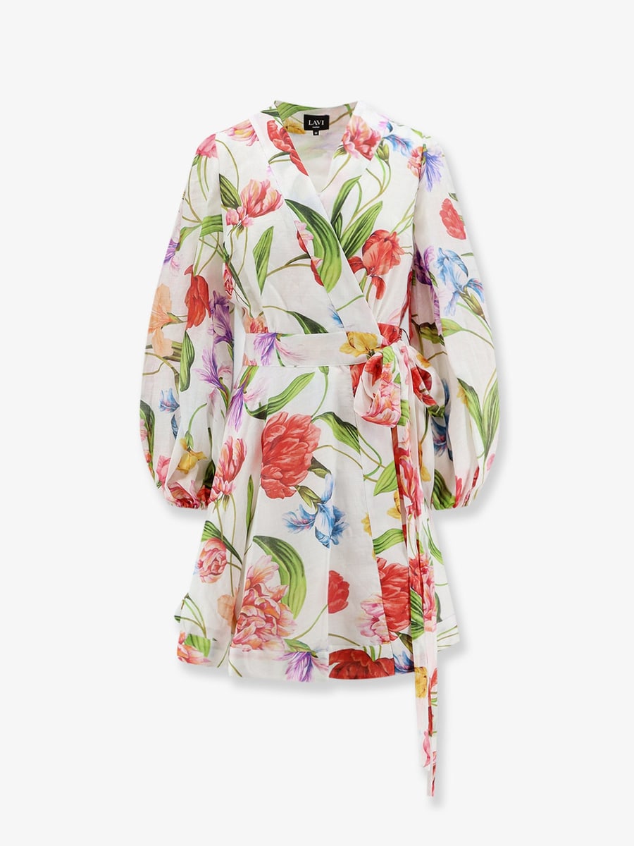 LAVI Ligea multicolor ramié dress