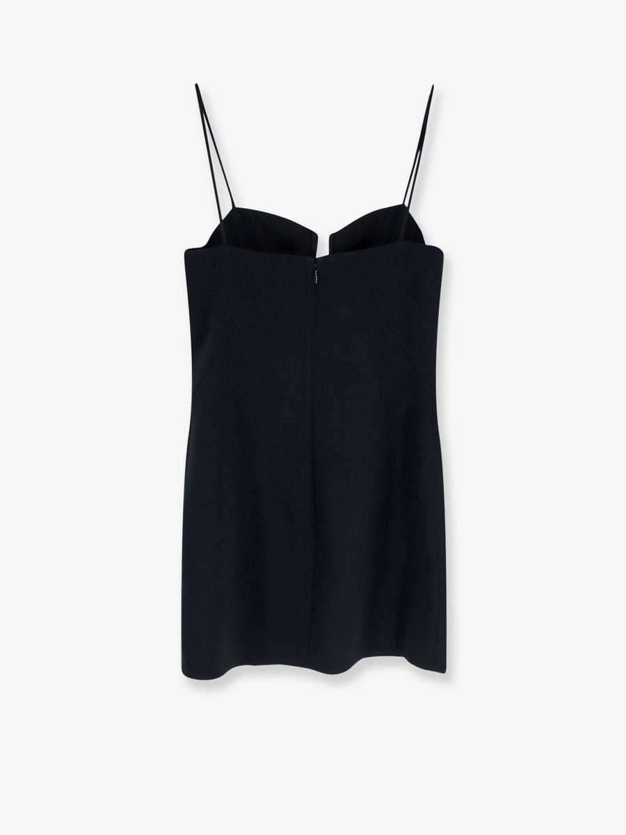 Givenchy Cutaway Satin Mini Dress, view 2