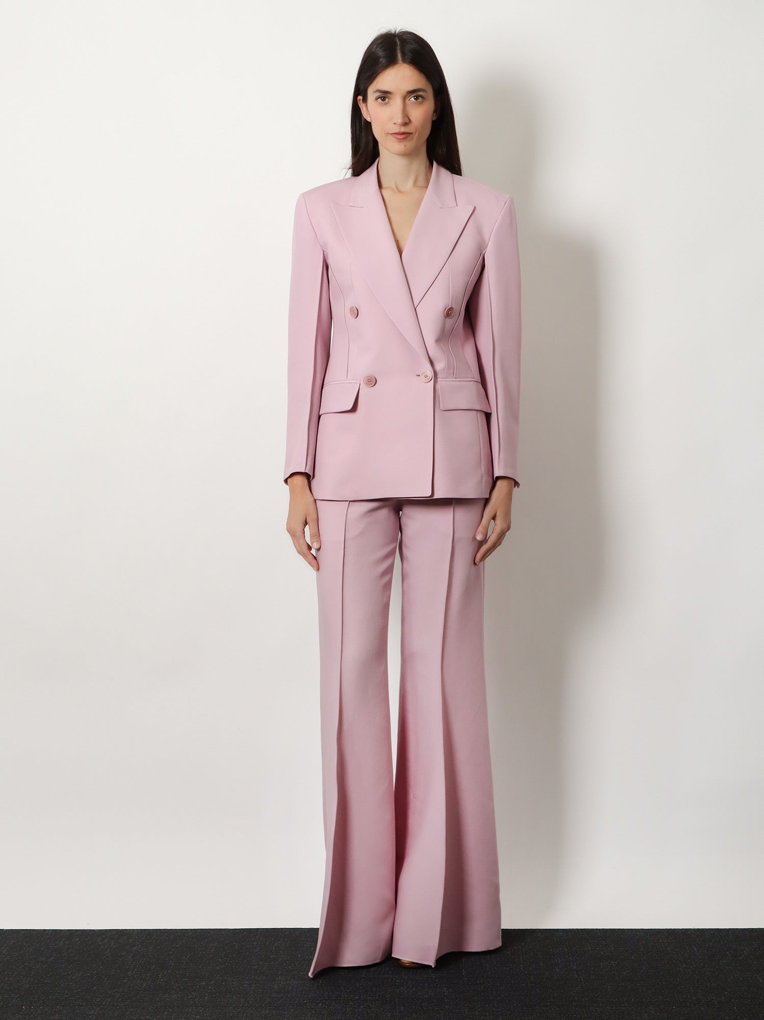 SEAFARER Nancy virgin wool and silk trousers, view 2
