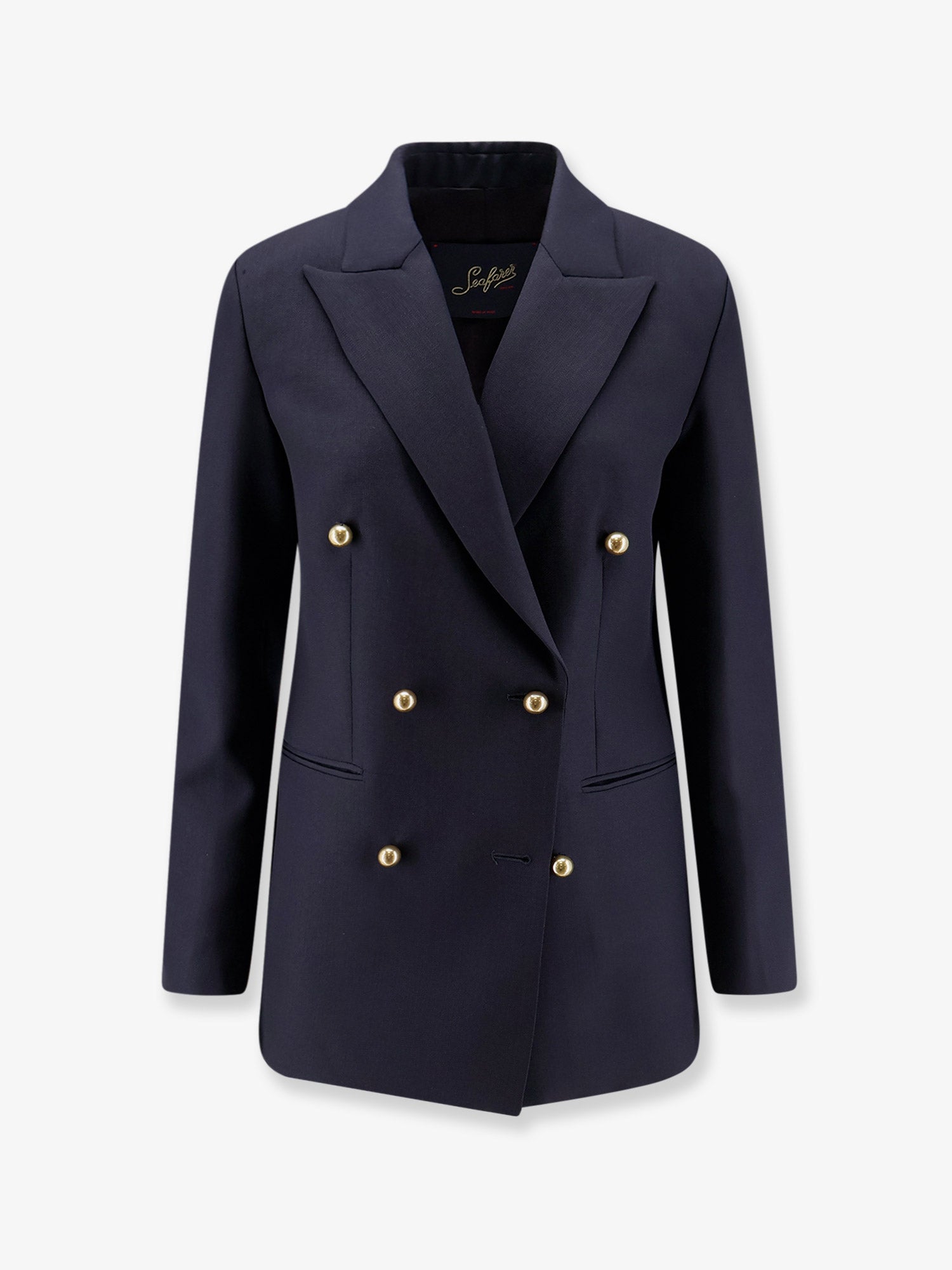 SEAFARER Berry virgin wool blazer