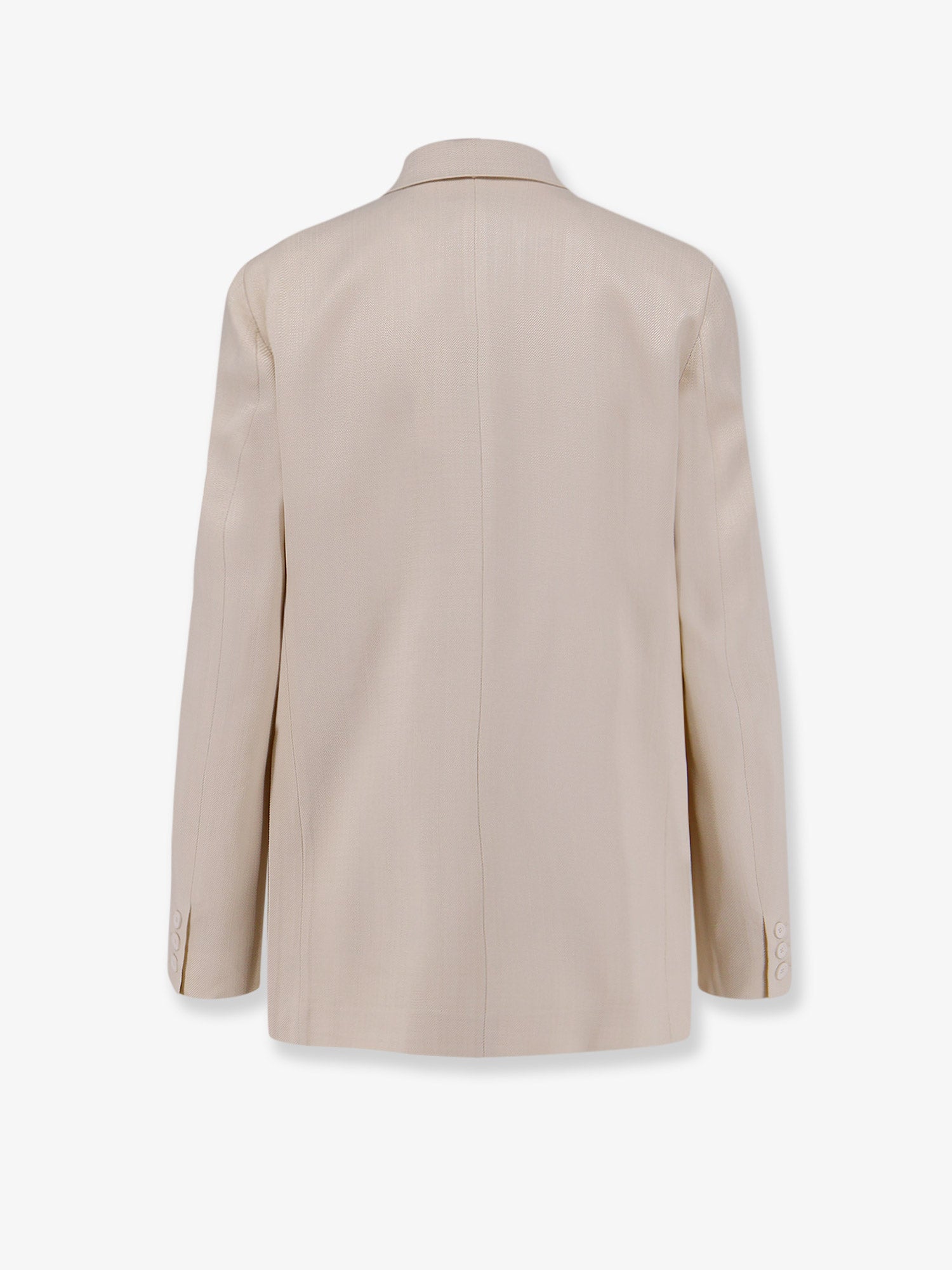 SEMICOUTURE Single-breasted viscose blazer, view 2