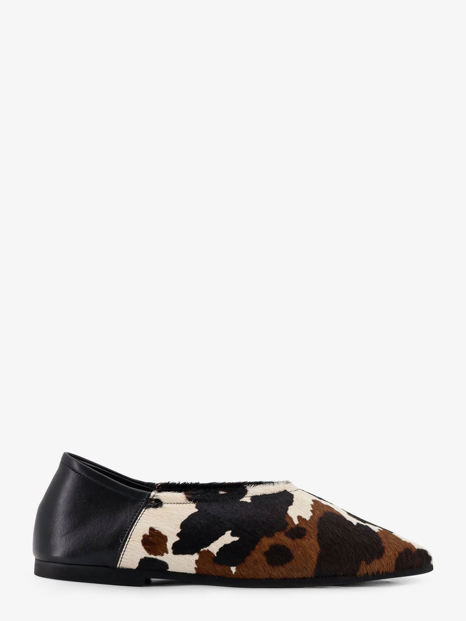 BABÚ MILANO Ponyskin ballerinas