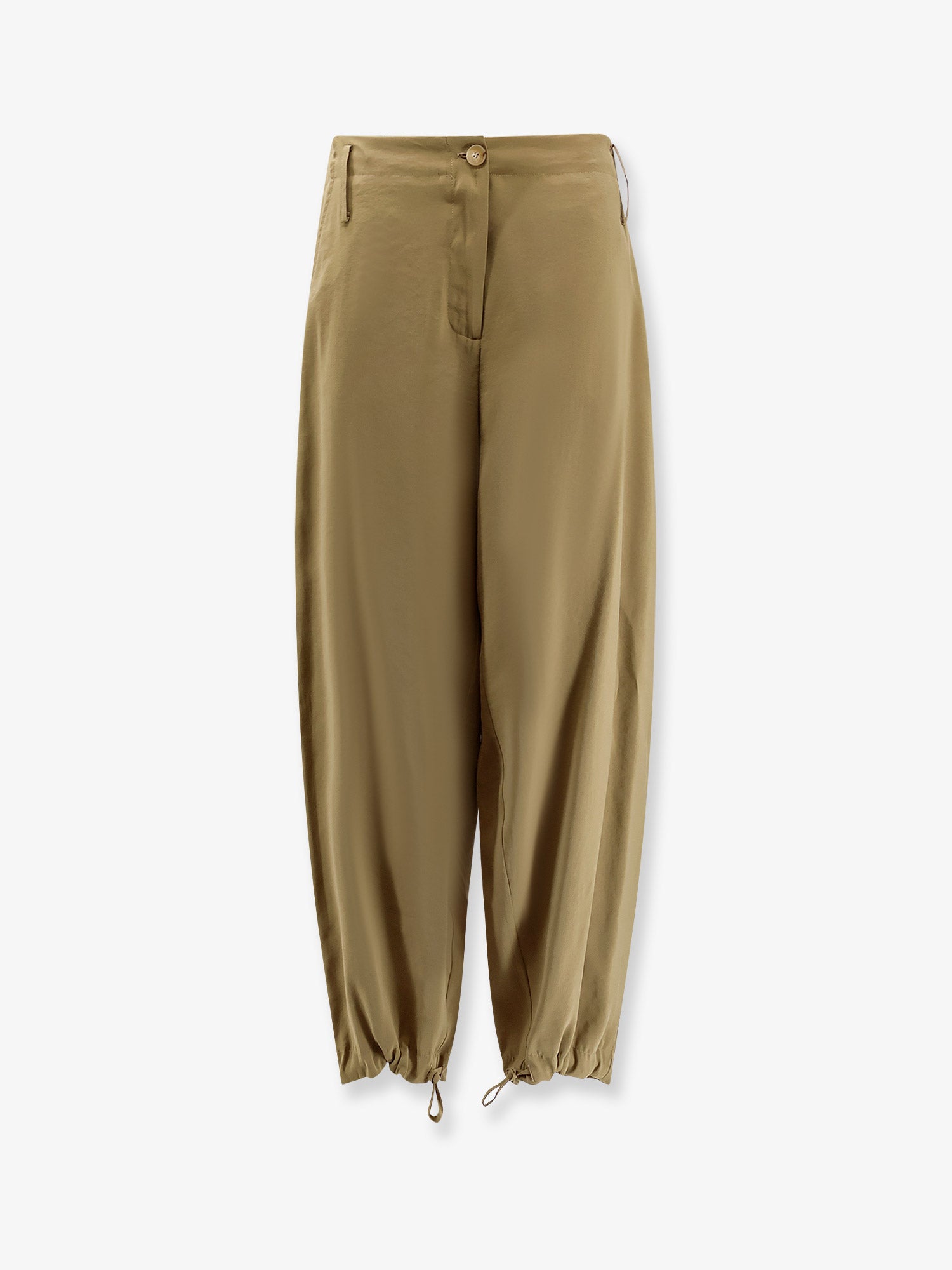ALYSI Modal trousers with drawstring detail