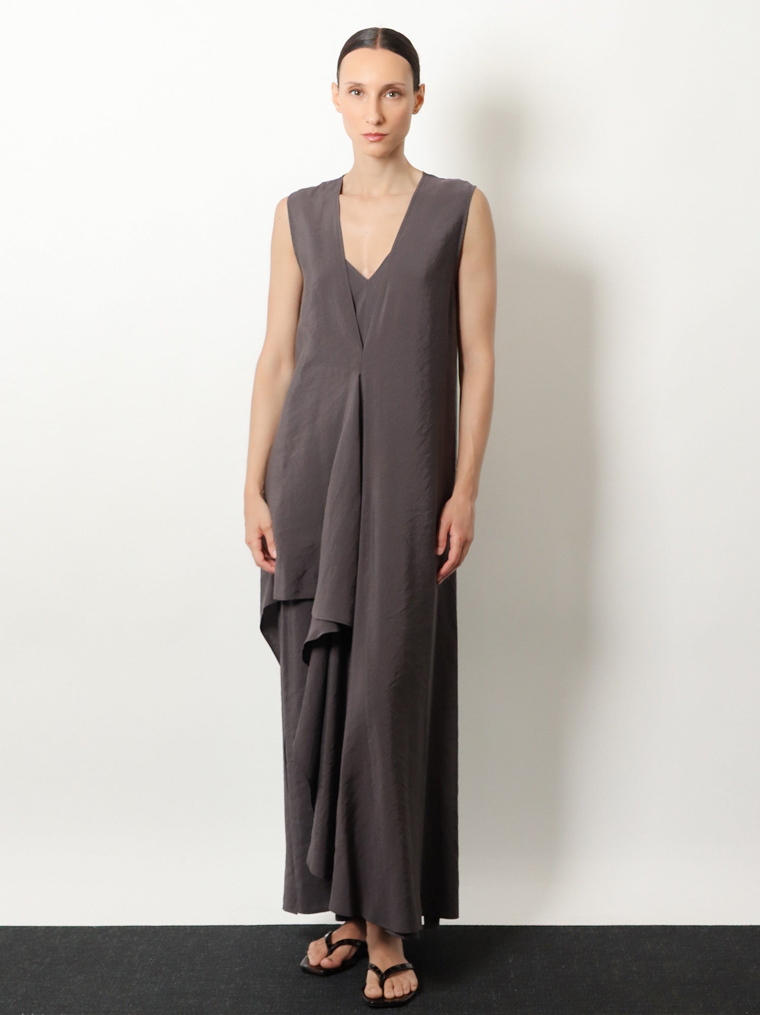 ALYSI Peach Touch Long Dress, view 2