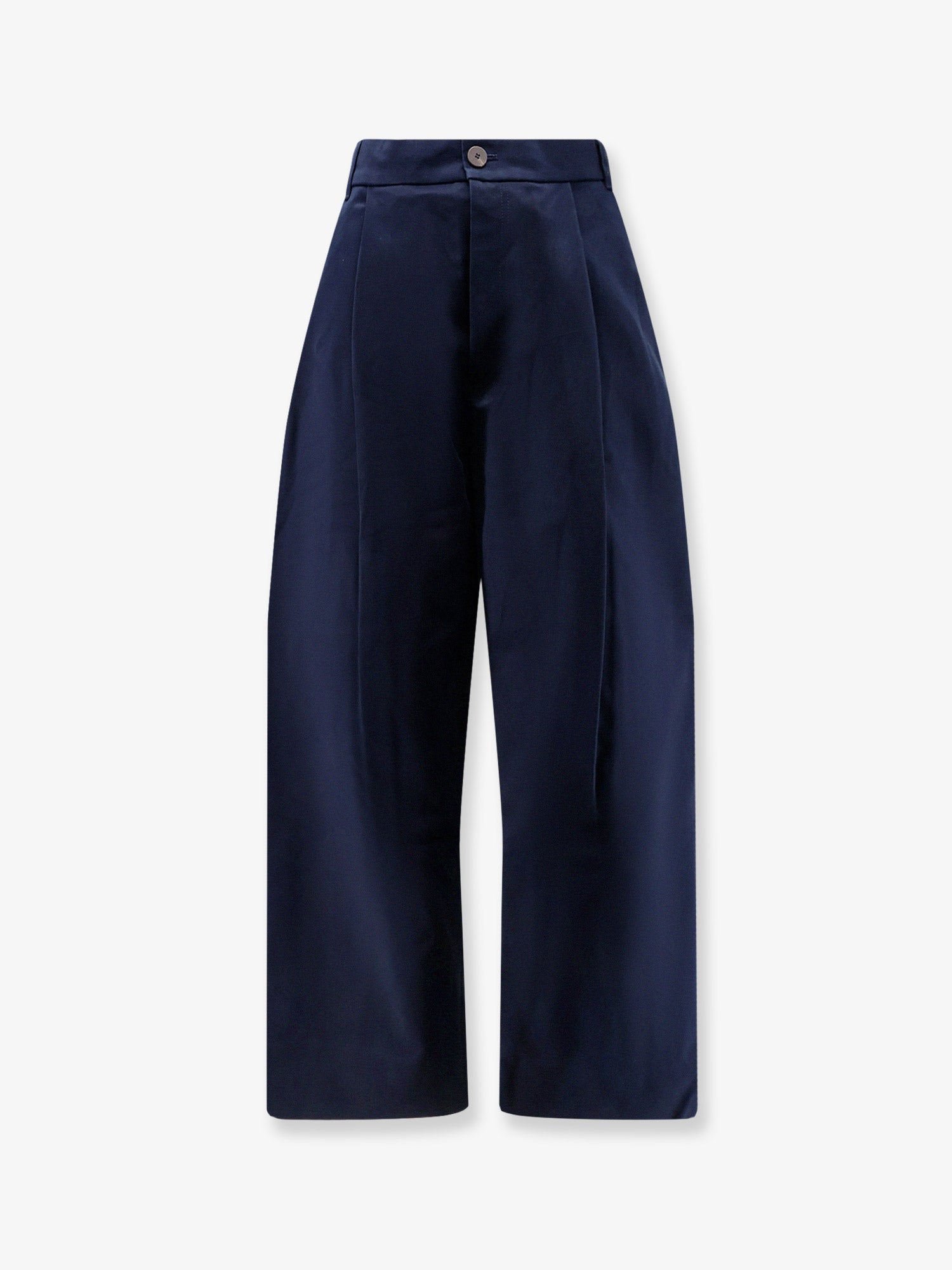 STUDIO NICHOLSON High waist cotton trousers