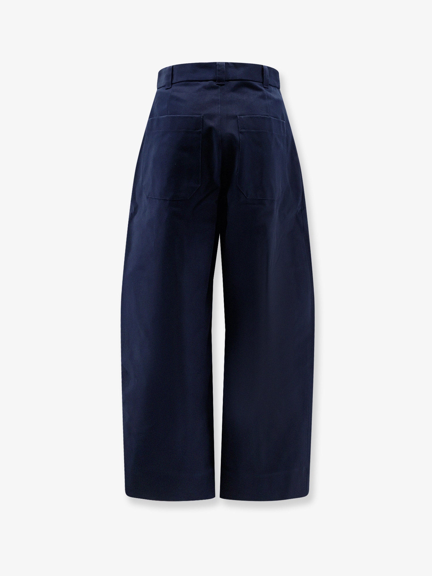 STUDIO NICHOLSON High waist cotton trousers, view 2