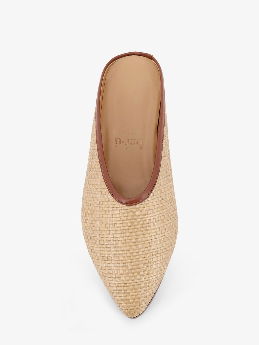 BABÚ MILANO Raffia sandals, view 4