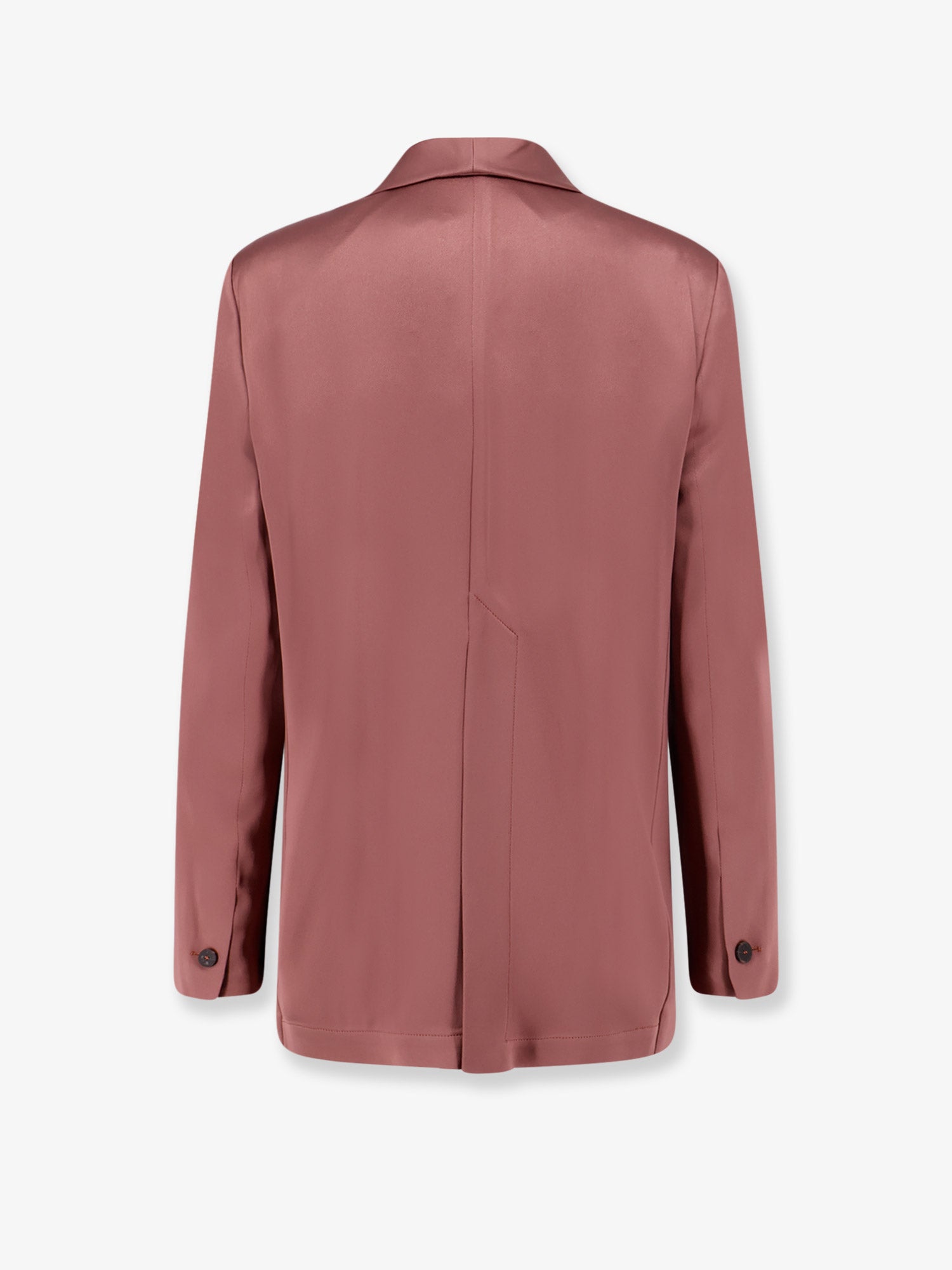 ALYSI Single-breasted satin blazer, view 2