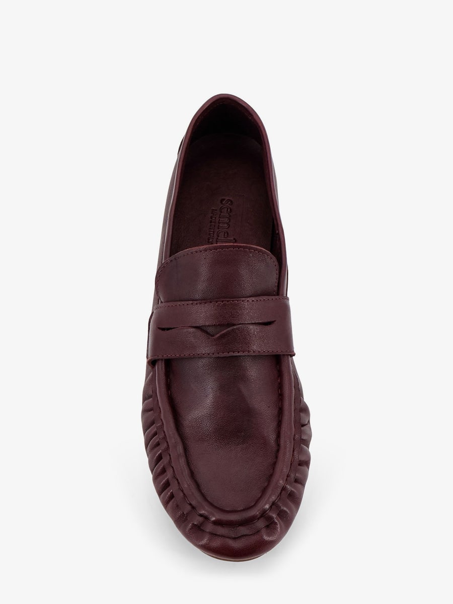 SEMELLE Leather loafers, view 4