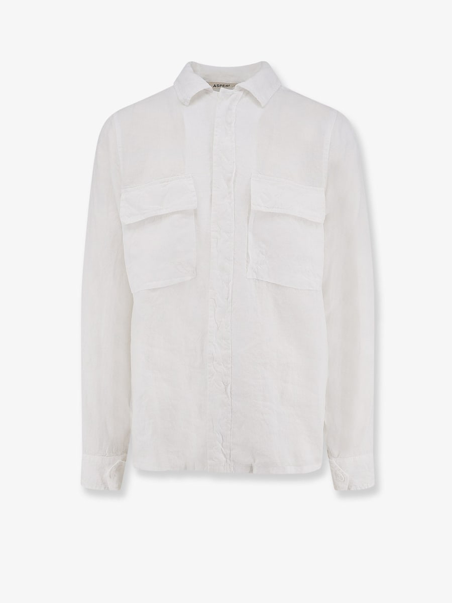 ASPESI Ri-Capa linen shirt
