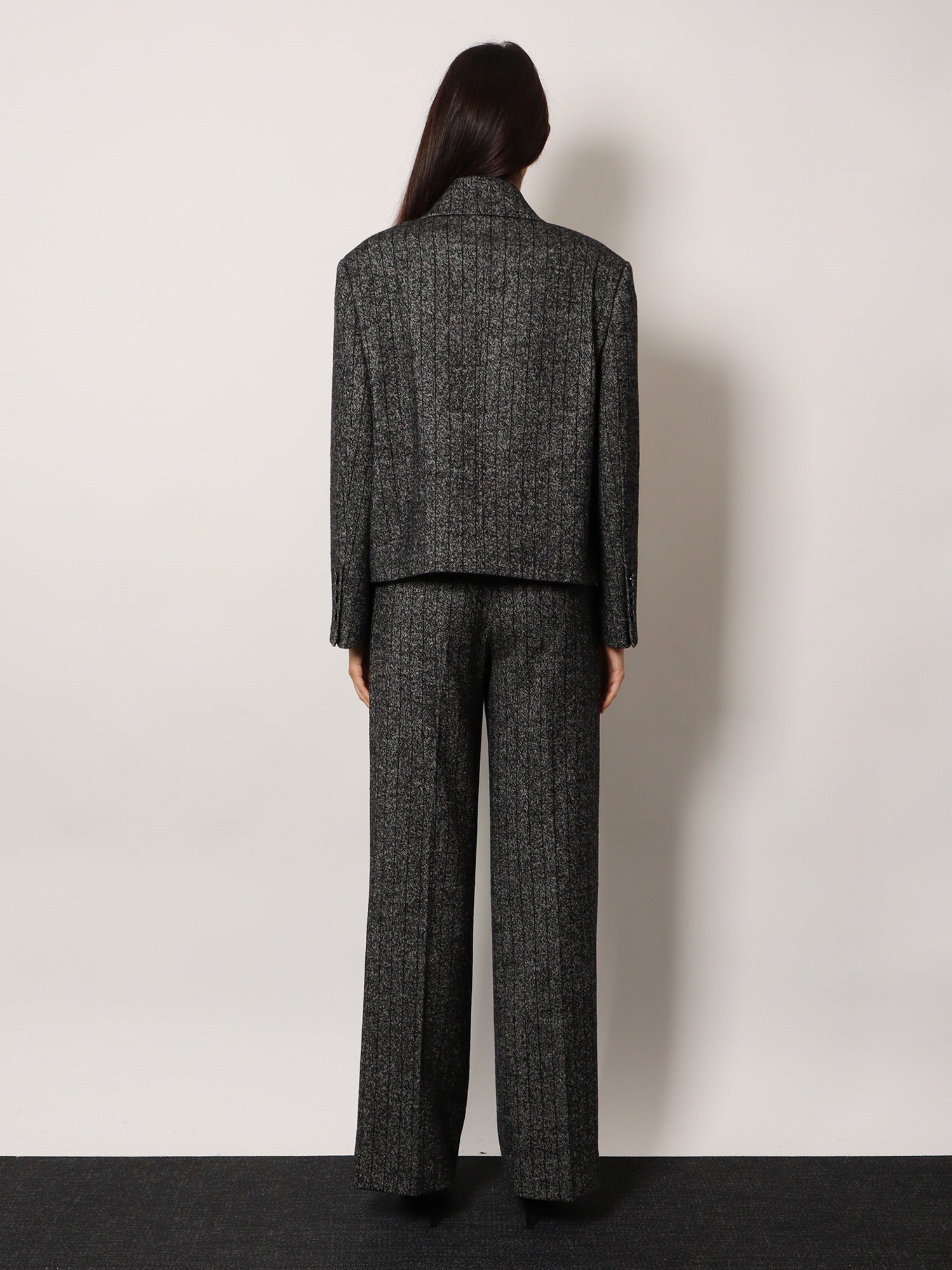 Dolce & Gabbana Wool blend striped double-breasted blazer