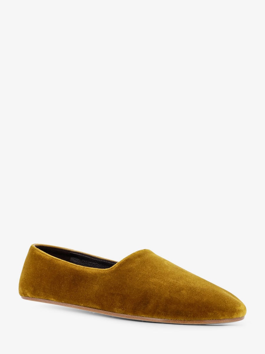 The Row Ponti velvet loafers, view 3
