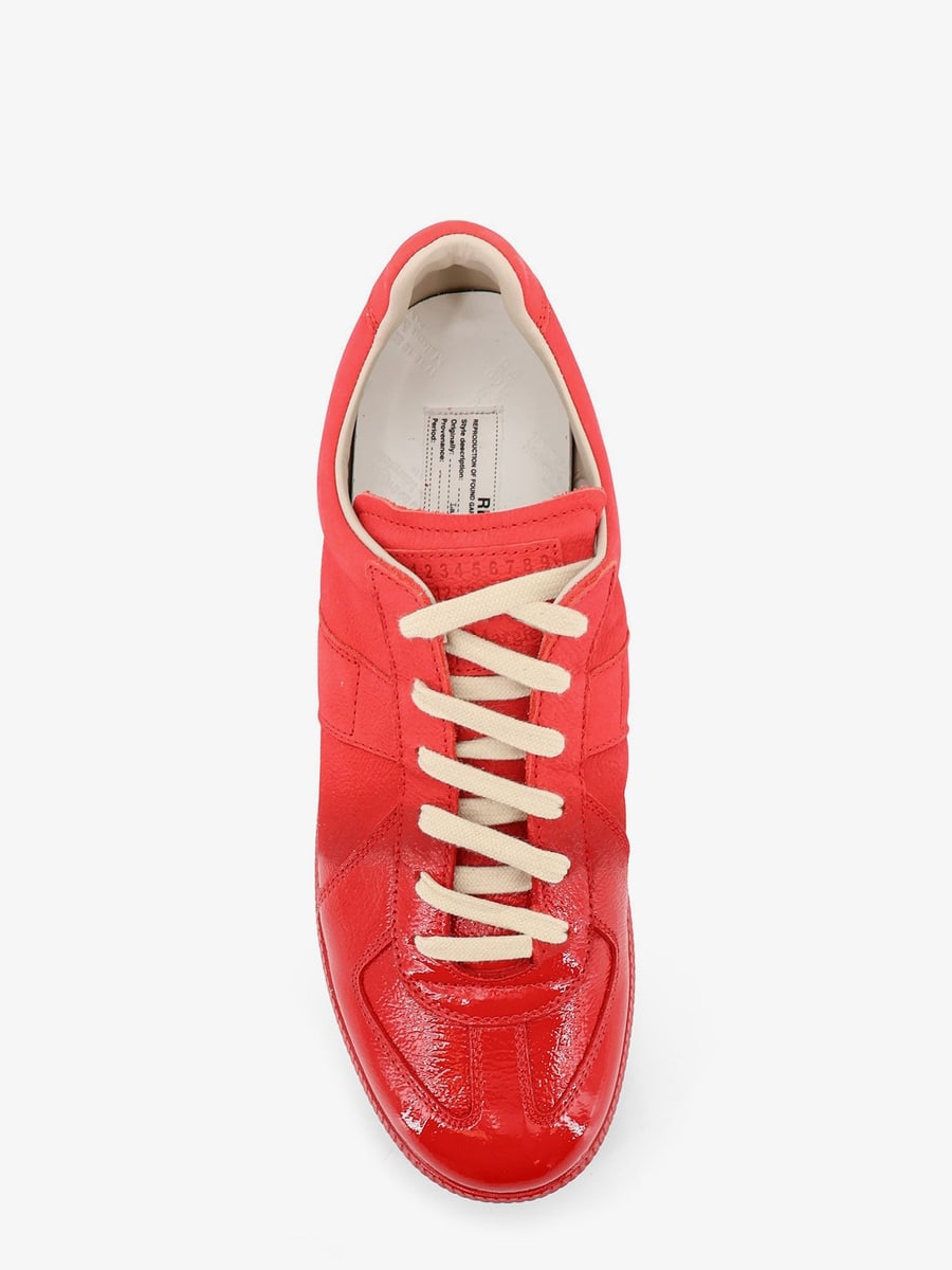 Maison Margiela Replica Leather Sneakers, view 5