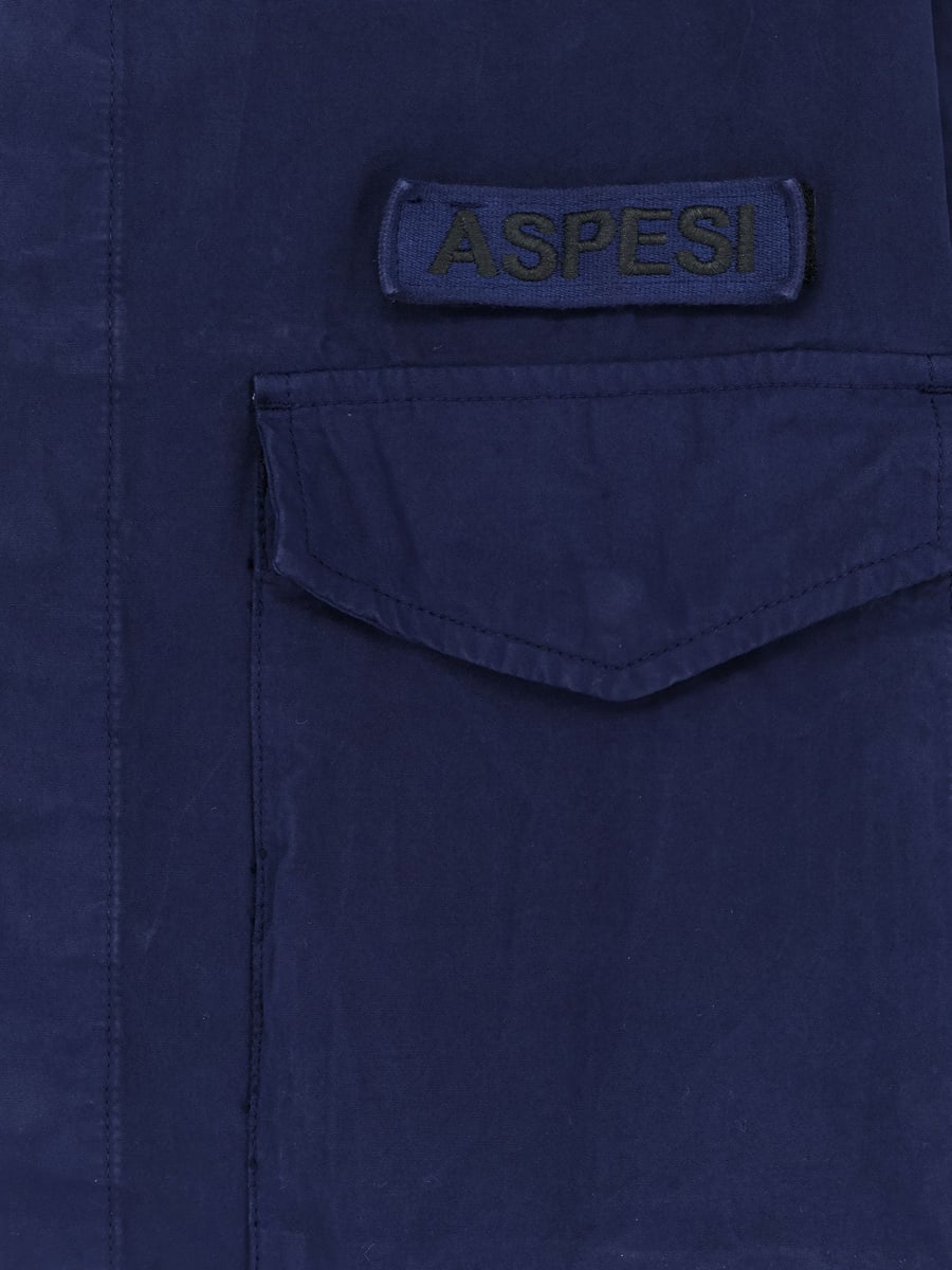 ASPESI Field "Lived" fabric shirt, view 3