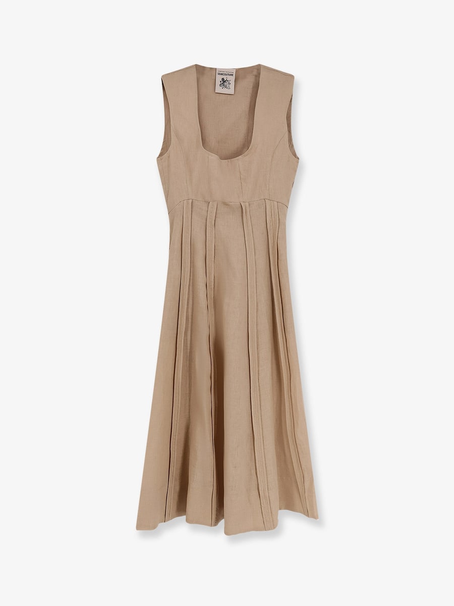 SEMICOUTURE Linen dress