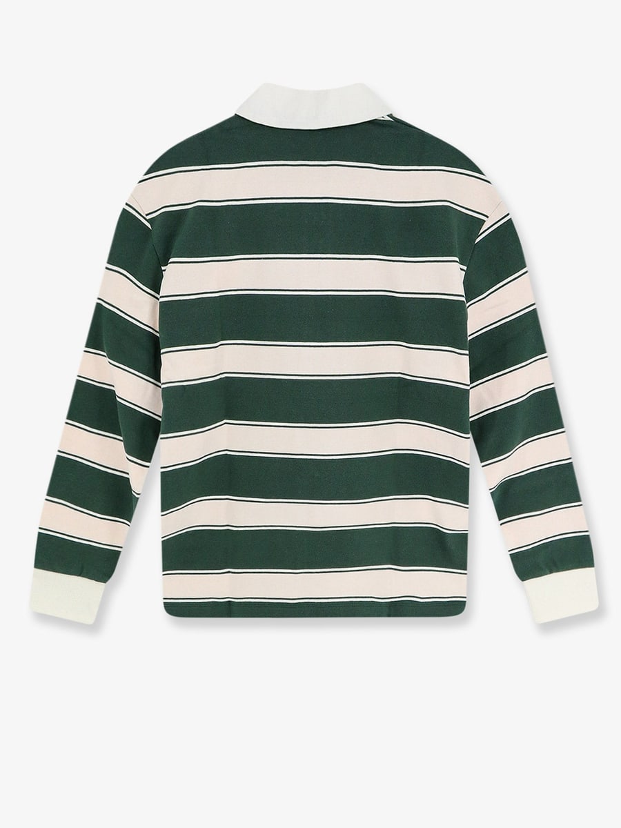 CLOSED Striped Cotton Rugby Polo Shirt, view 2