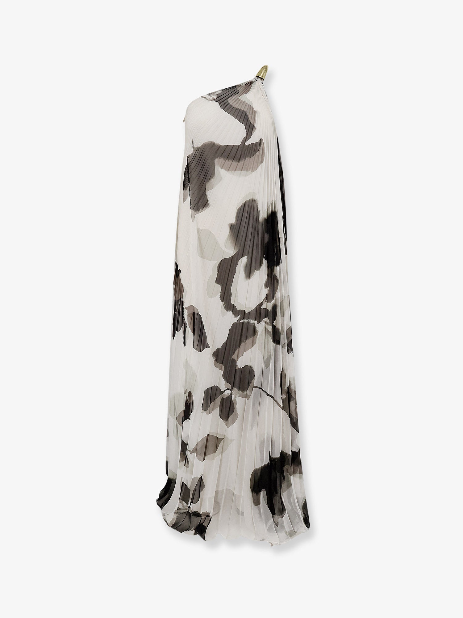 Max Mara Mxefuggito pleated long dress