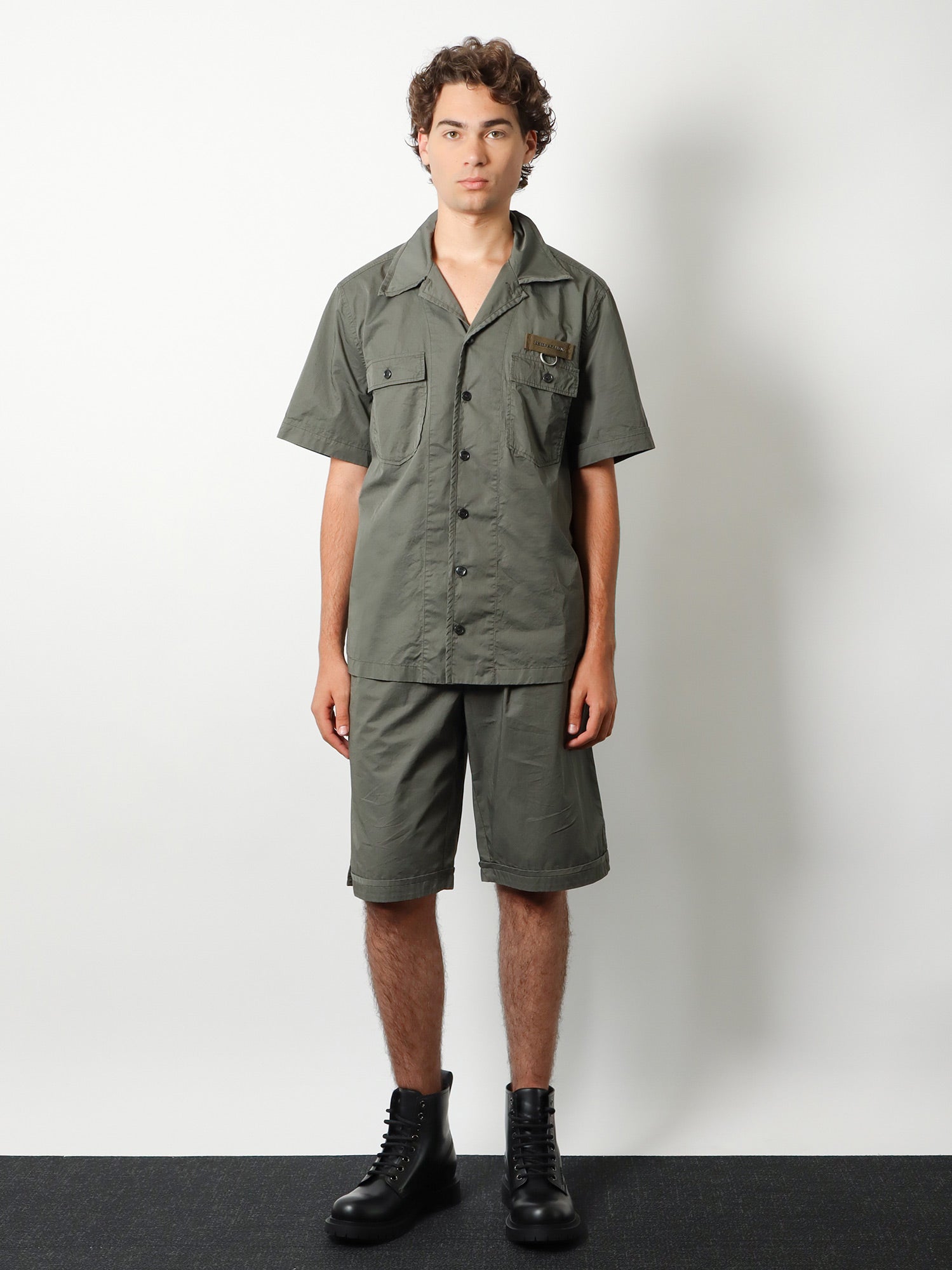 Dolce & Gabbana Cotton shirt with Logo patch, view 2