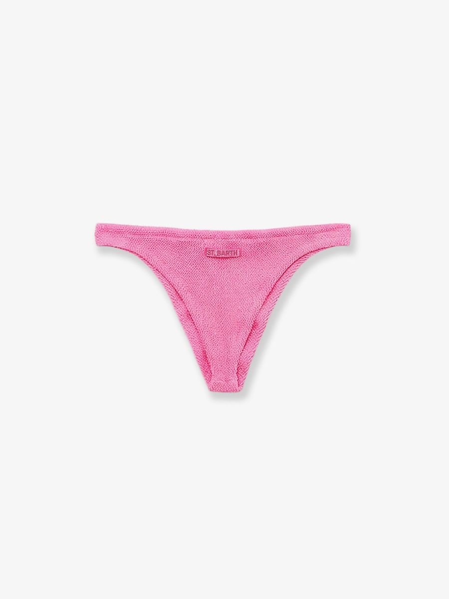 MC2 SAINT BARTH Stretch nylon bikini bottom, view 2