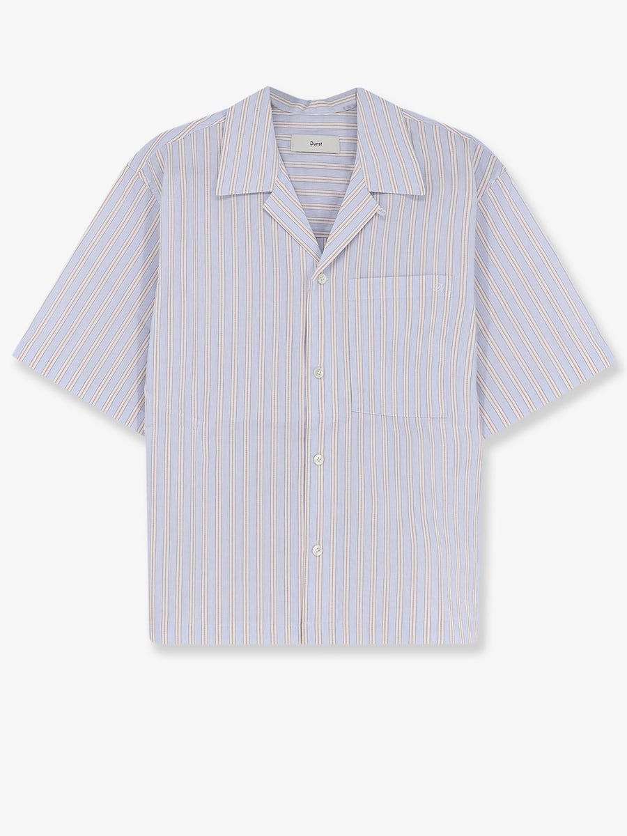 DUNST Striped cotton shirt