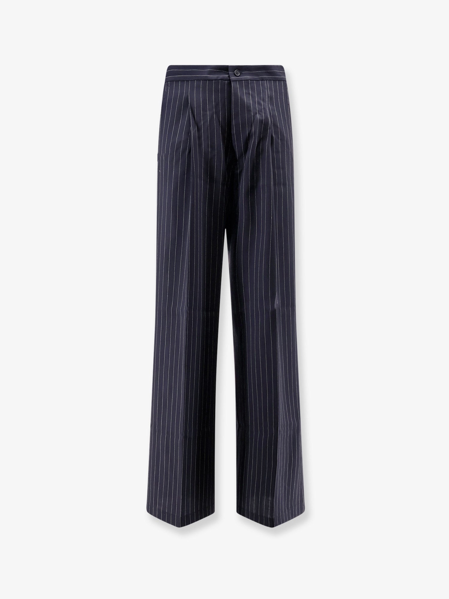 Y-81 Cotton trousers with pinstripe pattern