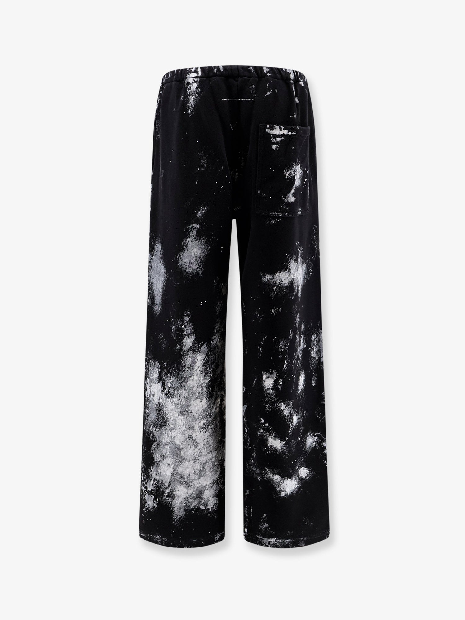 MM6 Maison Margiela Cotton Jogging Trousers with Numeric Signature embroidery, view 2