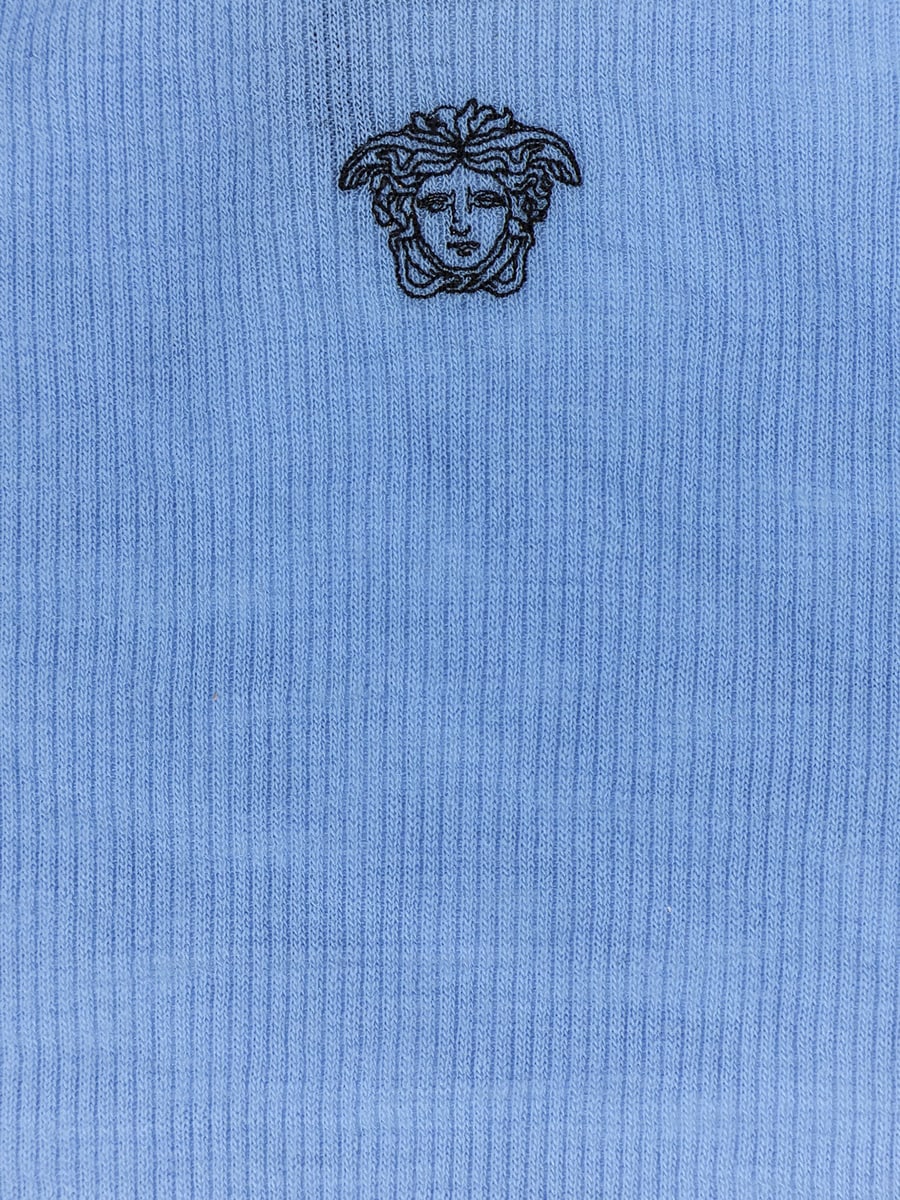 Versace Wool tank top with back logo, view 6