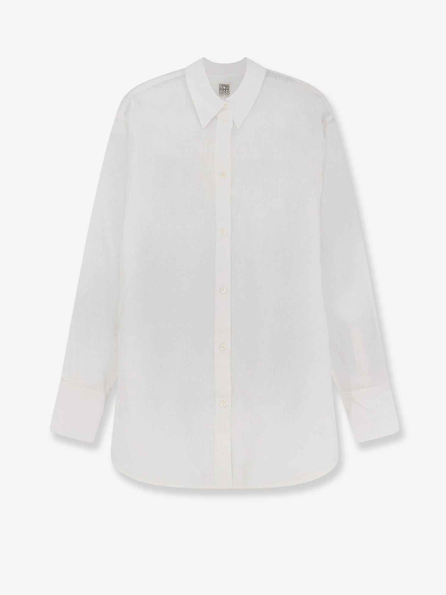 Toteme Oversized Summer cotton and linen shirt