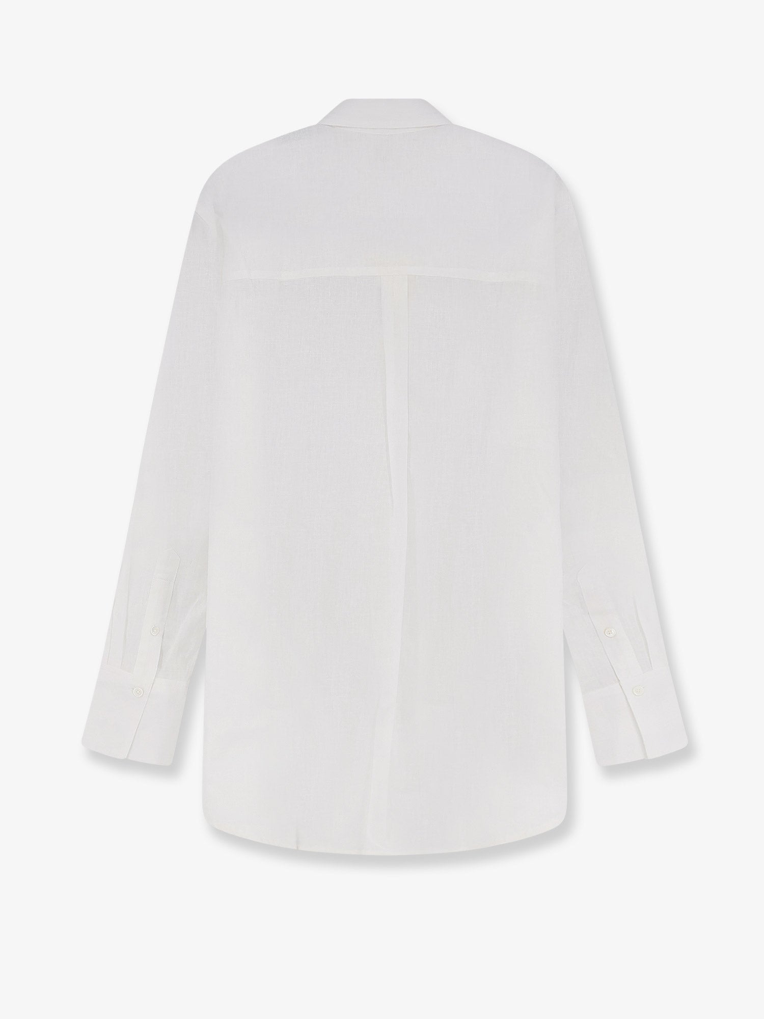 Toteme Oversized Summer cotton and linen shirt, view 2