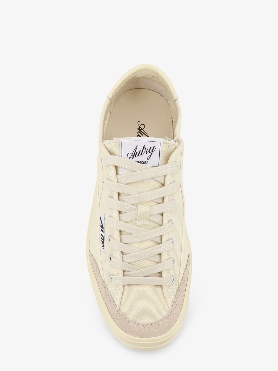 Autry Windscape canvas sneakers with side logo label, view 5