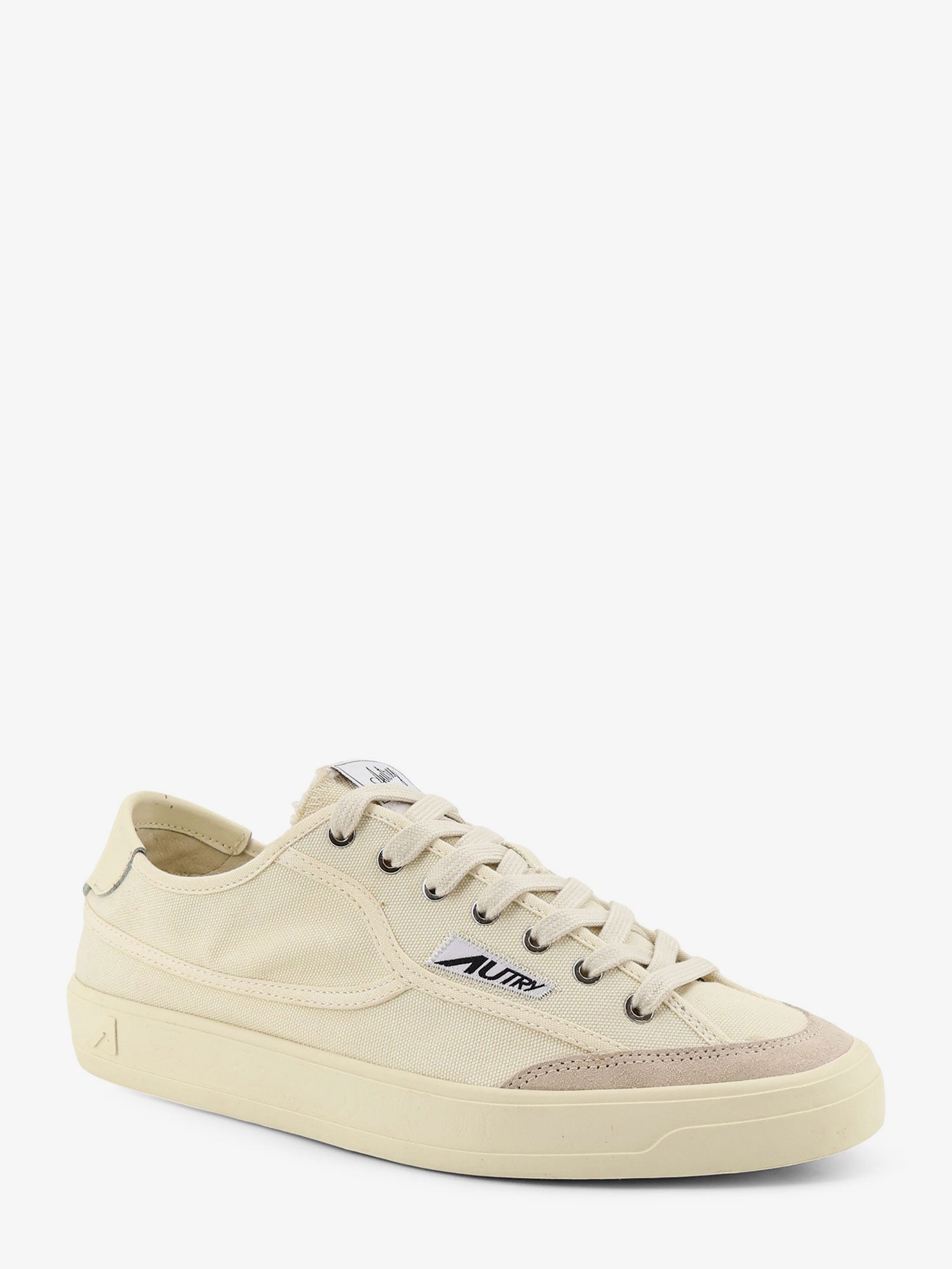 Autry Windscape canvas sneakers with side logo label, view 2