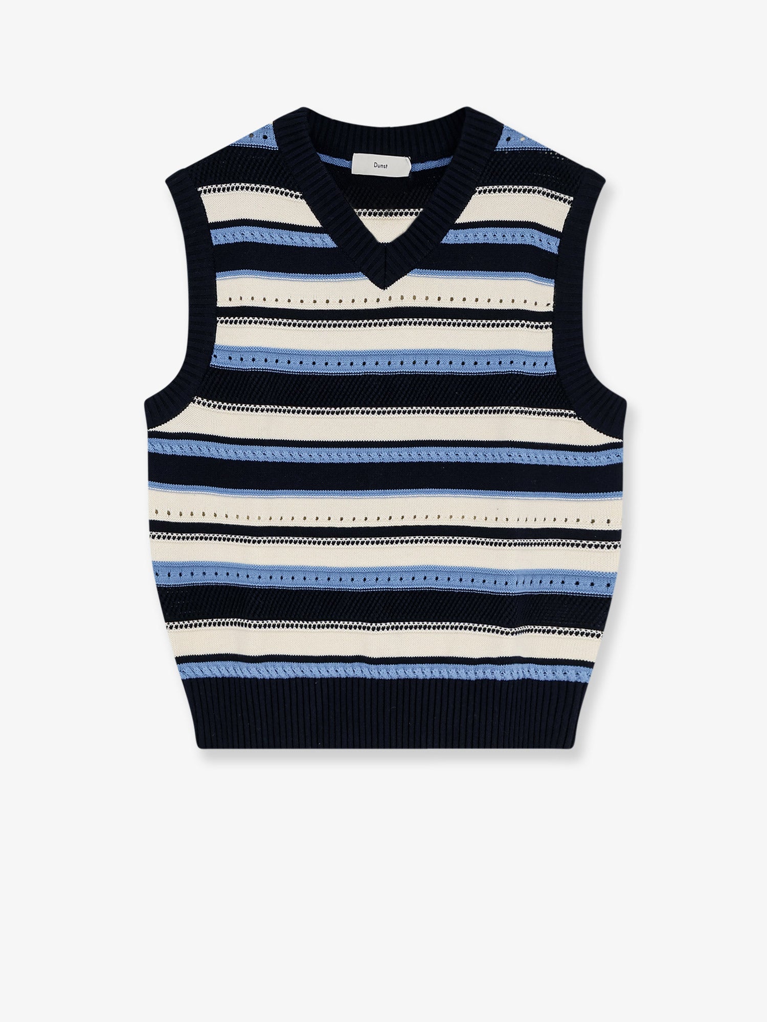 DUNST Unisex sleeveless cotton sweater