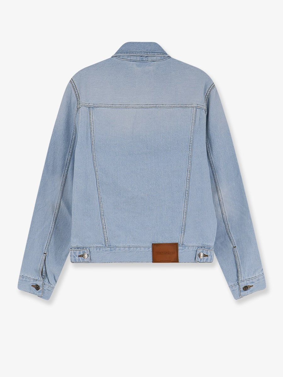 WALK IN PARIS Postman blue denim jacket, view 2