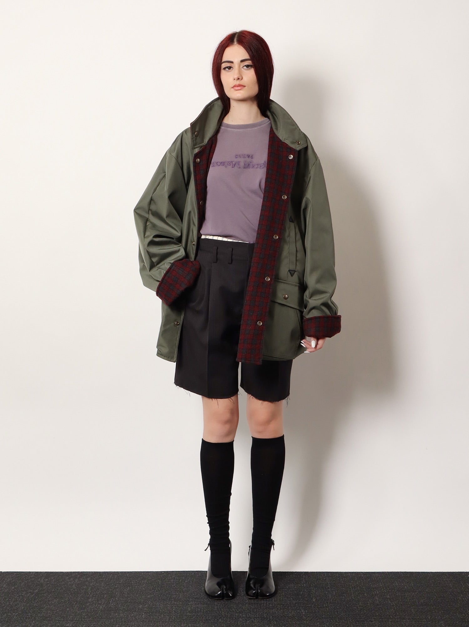 Maison Margiela Cotton T-shirt with rewashed effect, view 2