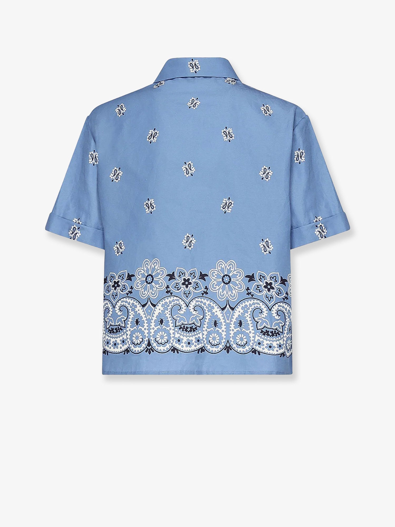 Miu Miu Bandana cotton and linen shirt, view 2