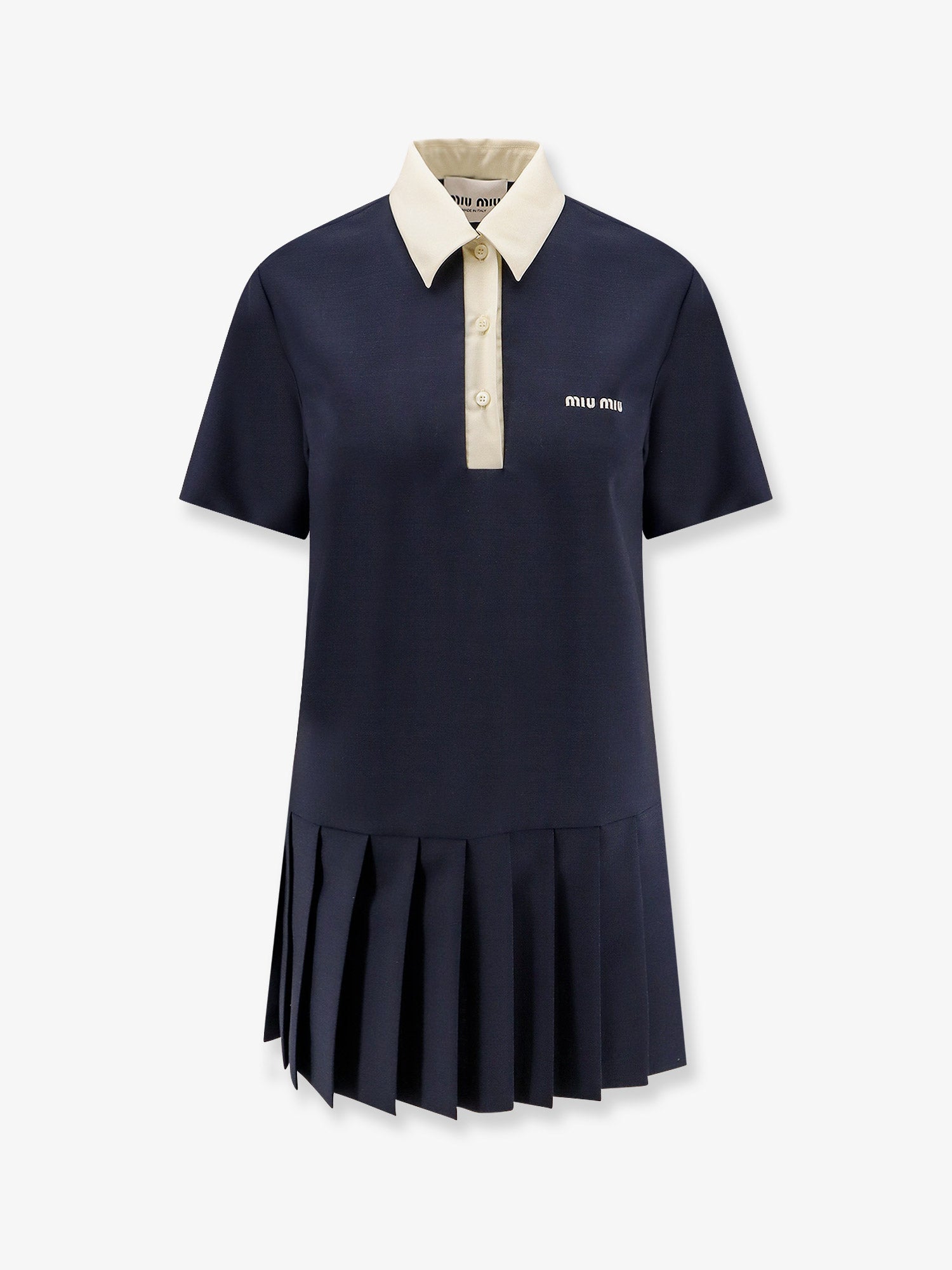 Miu Miu Mohair and virgin wool short dress