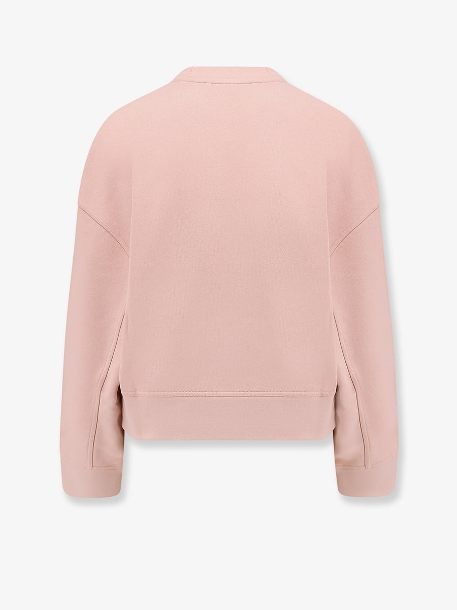 Moncler Cotton sweatshirt with Logo patch, view 2