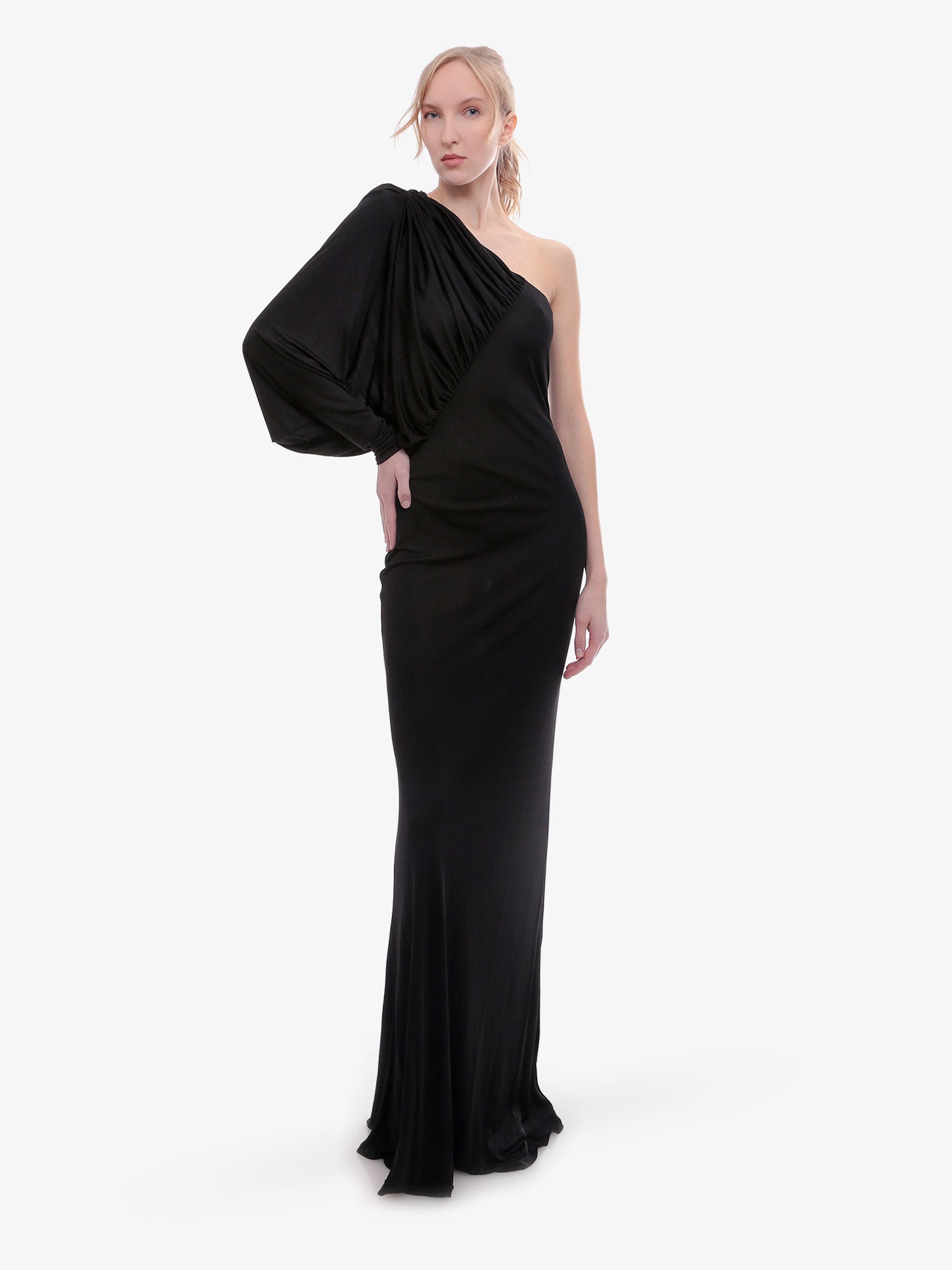 Saint Laurent Sustainable viscose dress, view 2