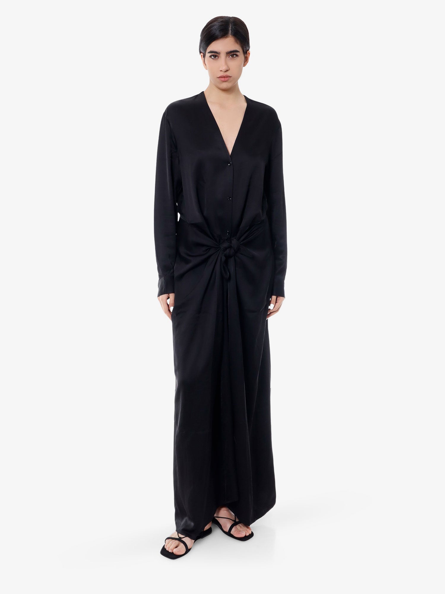 Toteme Viscose long dress, view 2