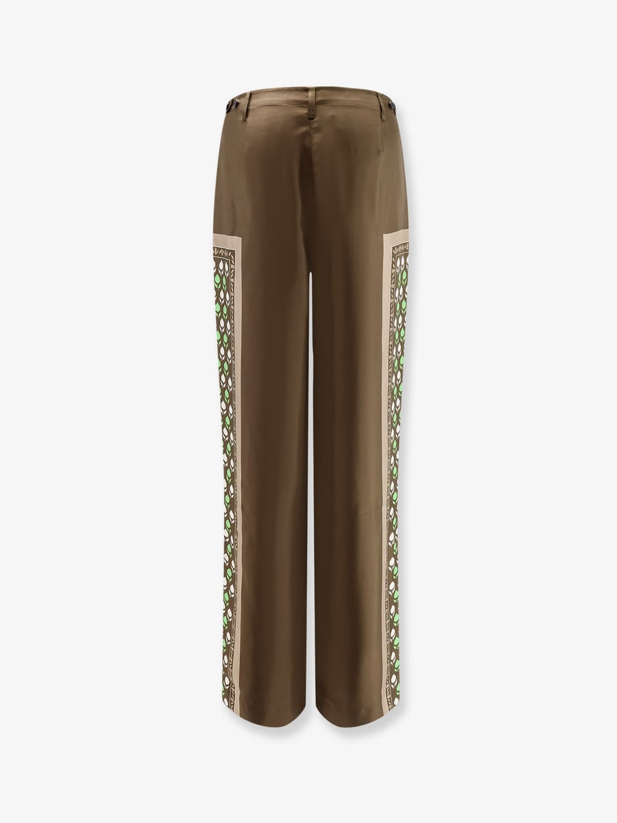 Tory Burch Silk trousers, view 2