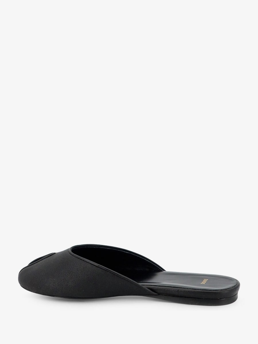 JUDE Date Flat leather sandals, view 3