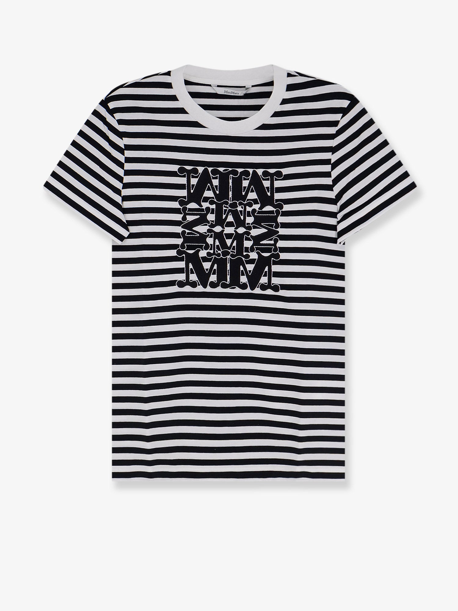 Max Mara MxmRuta cotton T-shirt with front embroidery