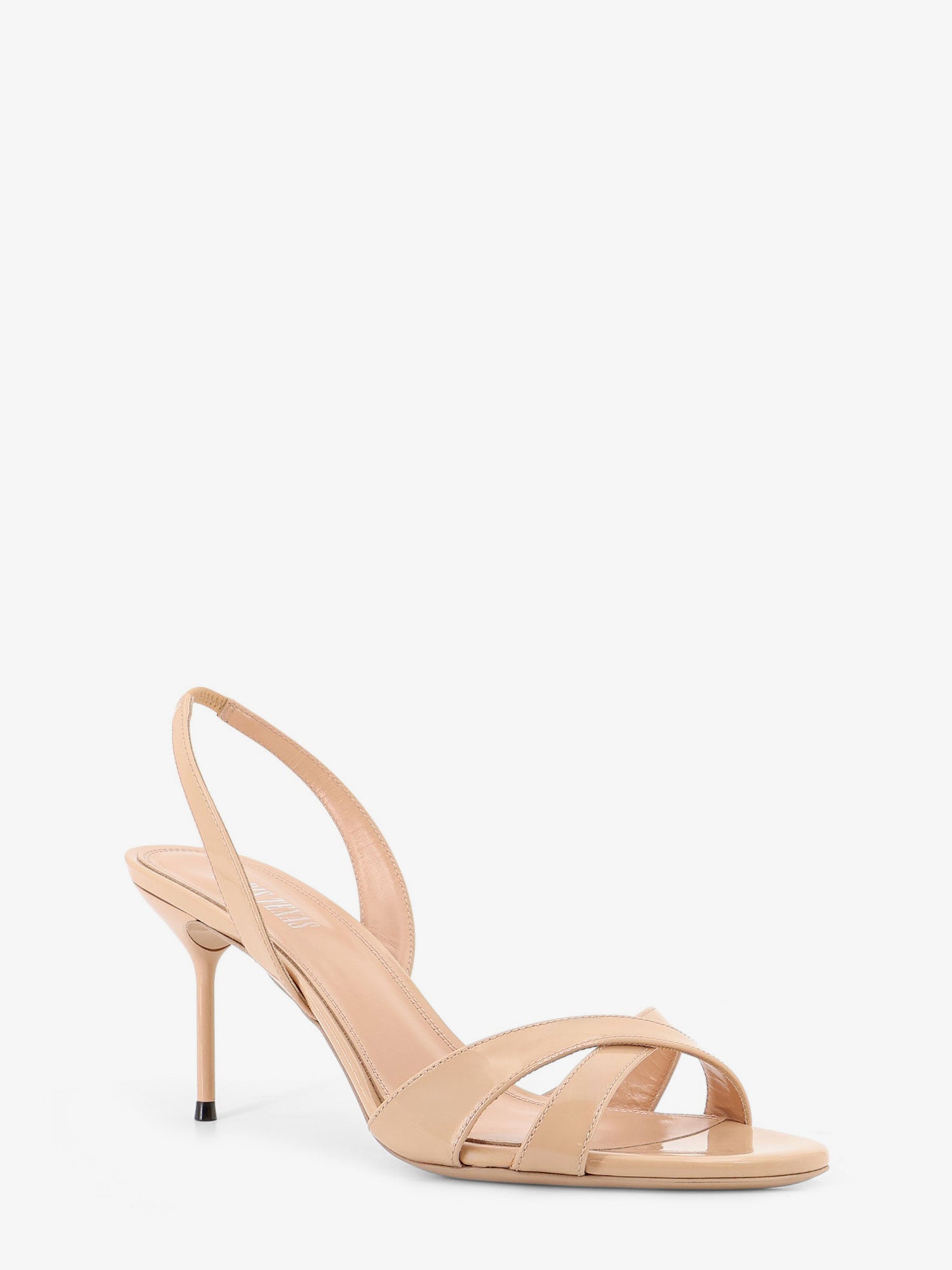 PARIS TEXAS Lidia patent leather sandals, view 2