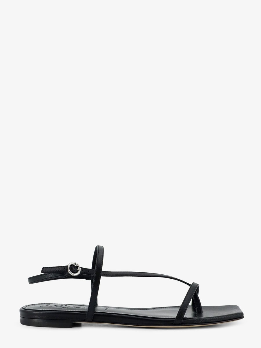 AEYDE Ella flat leather sandals
