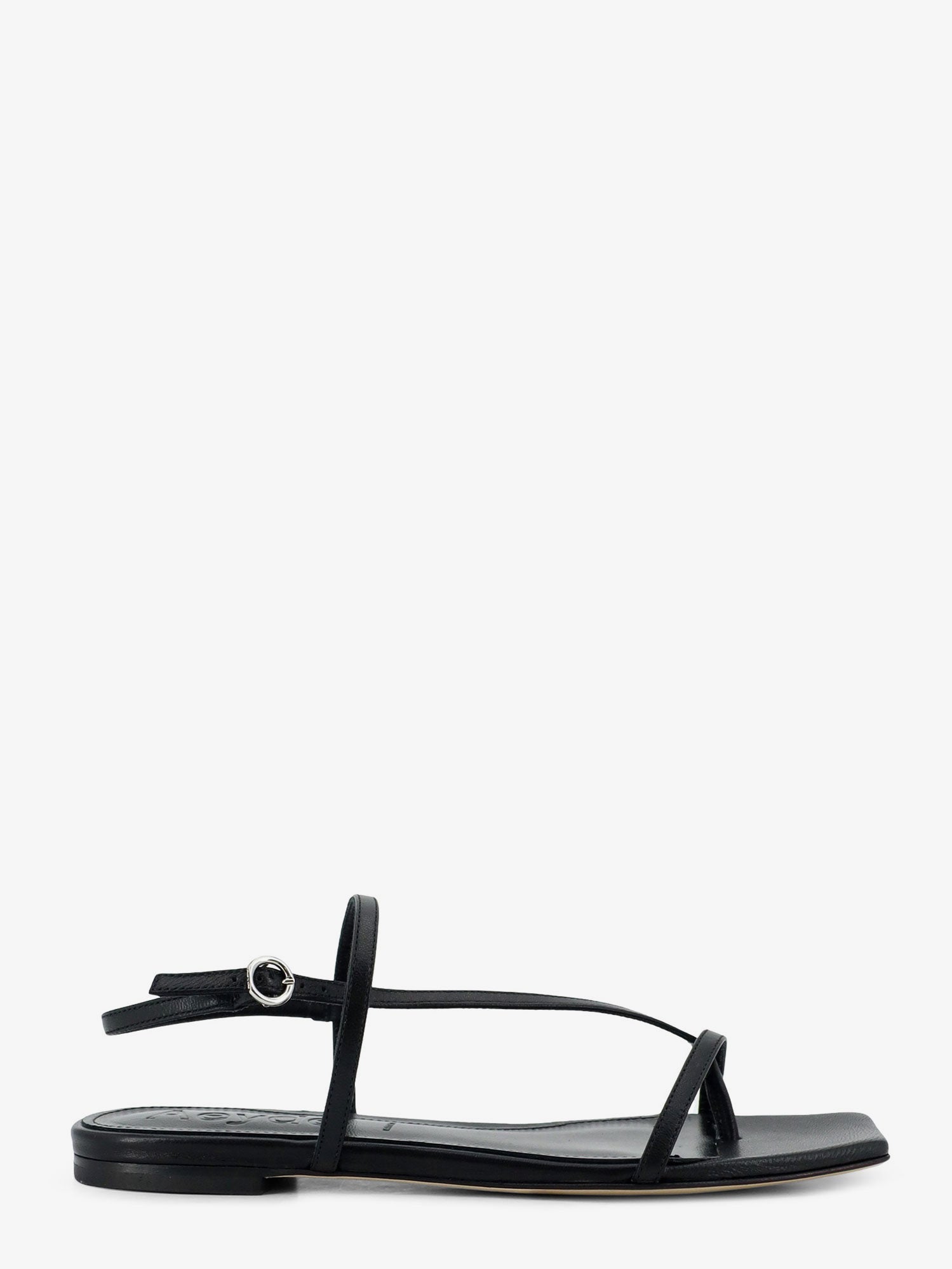 AEYDE Ella flat leather sandals